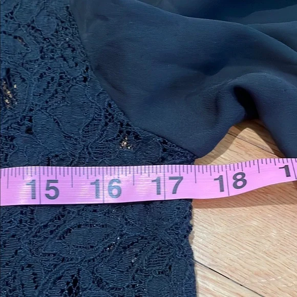 Forever 21 Womens Sheer Lace Top Small Y2K Whimsigoth Dark‎ Fairy Romantic Vamp - Picture 8 of 9